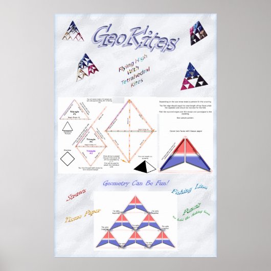 Poster de Tetrahedryl Kite (Devant)