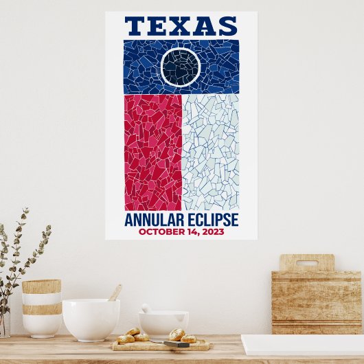 Poster de Texas Annular Eclipse (Cuisine)
