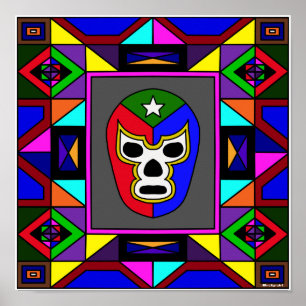 Poster de TexMex Luchador