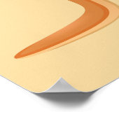 poster de texte personnalisé Cute Kangaroo (Coin)