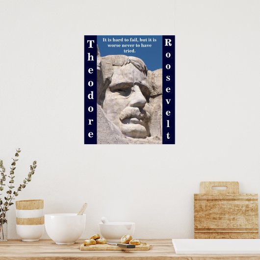 Poster de Theodore Roosevelt (Cuisine)