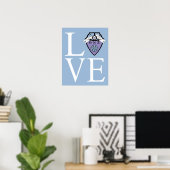 Poster de Theta Nu Xi LOVE (Bureau à domicile)