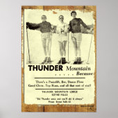 Poster de Thunder Mountain (Devant)