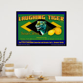 Poster de Tiger Sour Citrus rire (Cuisine)