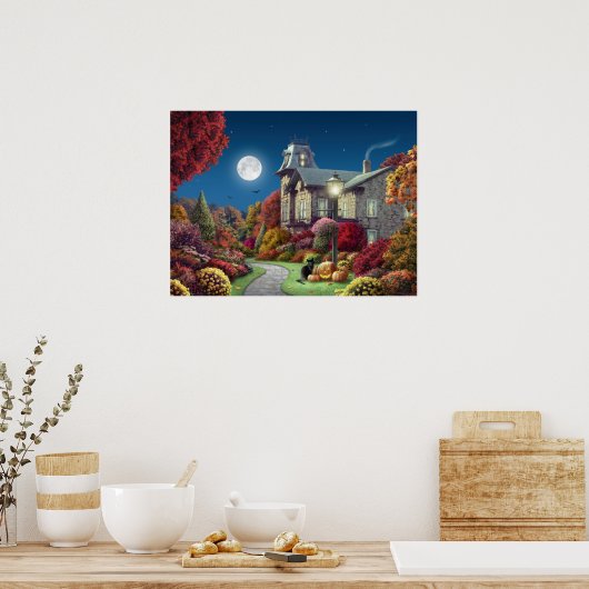 Poster de toile Alan Giana "Moonlight" (Cuisine)