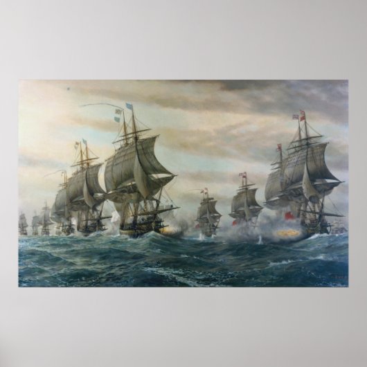 Poster de toile de la bataille de Virginie Capes (Devant)