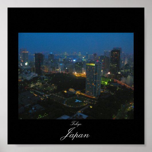 Poster de Tokyo, Japon (Devant)