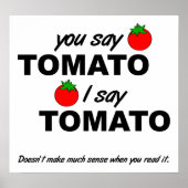 Poster de Tomato Tomato Funny (Devant)