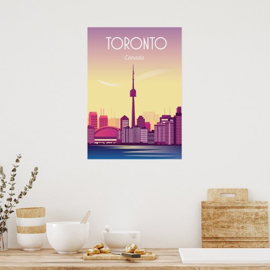 Poster de Toronto - Poster du Canada (Cuisine)