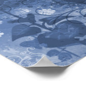 Poster de tournesol bleu (Coin)