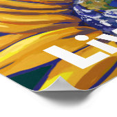 Poster de tournesol en direct Green Earth (Coin)