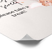 Poster de traitement de l'ours et des ballons rose (Coin)