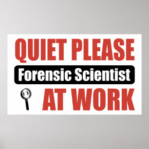 Poster De tranquillité scientifique légal svp au travail