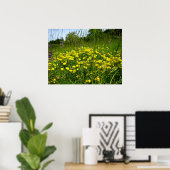 Poster de Trefoil pied d'oiseau (Bureau à domicile)