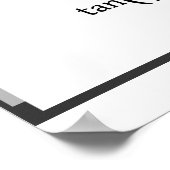 Poster de trigonométrie : Identités à demi-angle (Coin)