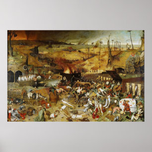 Poster De Triomf van de Dood Pieter Brueghel