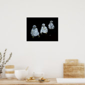 Poster de trois pousses à céréales (Cuisine)