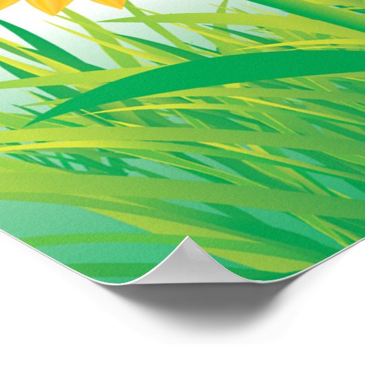 Poster de trois tournesols (Coin)