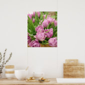 Poster de Tulipes roses (Cuisine)