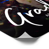 Poster de typographie de la photographie pour dipl (Coin)