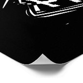 Poster de typographie moderne - "Ad Bod en cours (Coin)