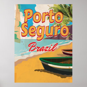 Poster de vacances Porto Seguro Brésil