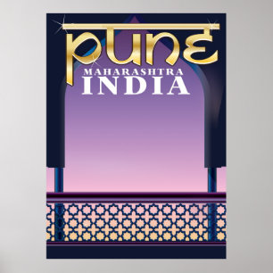 Poster de vacances Pune, Maharashtra Inde