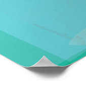 Poster de vacances Vintage Floride (Coin)