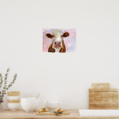 Poster de vache grumpy (Cuisine)