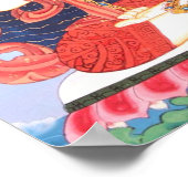 Poster de Vajrasattva - Stylisé (Coin)