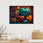 Poster de Valentine Hearts (Cuisine)