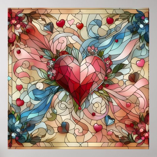 Poster de Valentine Hearts (Devant)