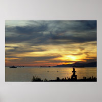 Poster de Vancouver English Bay Vancouver Imprimer