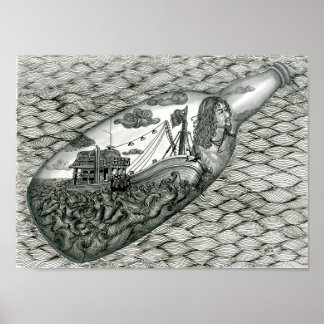 Poster de Vannak dans une bouteille