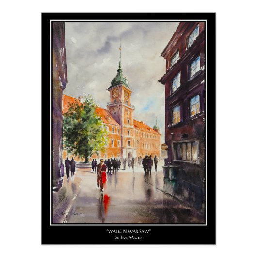 Poster de Varsovie peint EVE (Devant)