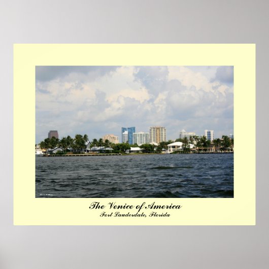 Poster de Venise of America (Devant)