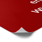 Poster de vente d'affaires Red St. Patrick's Day (Coin)