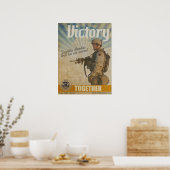 Poster de victoire ZETA Zombie (Cuisine)