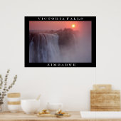 Poster de Victoria Falls Sunrise (Cuisine)