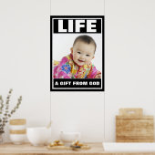 POSTER DE VIE DE FILLE DE BÉBÉ CHINOIS PRO-VIE SOU (Cuisine)