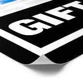 POSTER DE VIE DE GARÇON SOURIANT PRO-VIE (Coin)