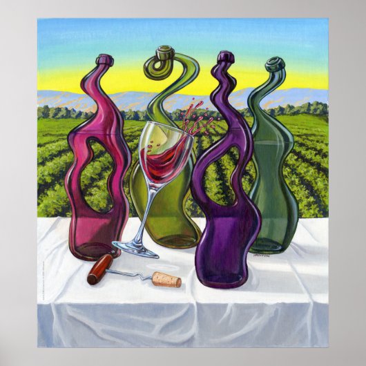 Poster de vin de la marque Odd (Devant)