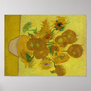 Poster de Vincent Van Gogh Sunflowers Imprimer