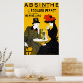 Poster de vintage Absinthe (Cuisine)