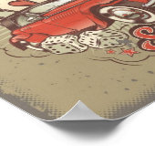 Poster de vintage Las Vegas Lucky Strike (Coin)