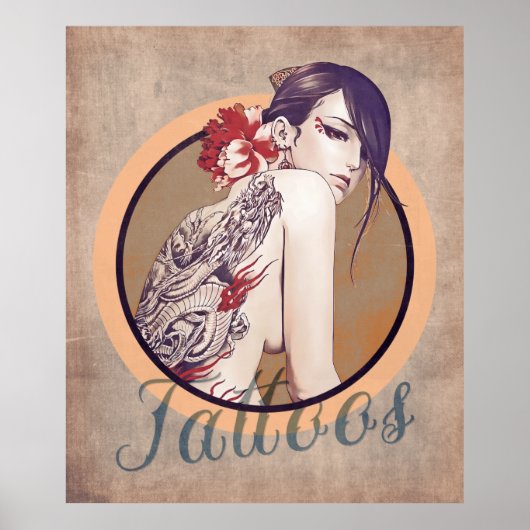 Poster de Vintage Tattoos (Devant)