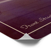 Poster de Vintage voyage les années 70 Canada modi (Coin)