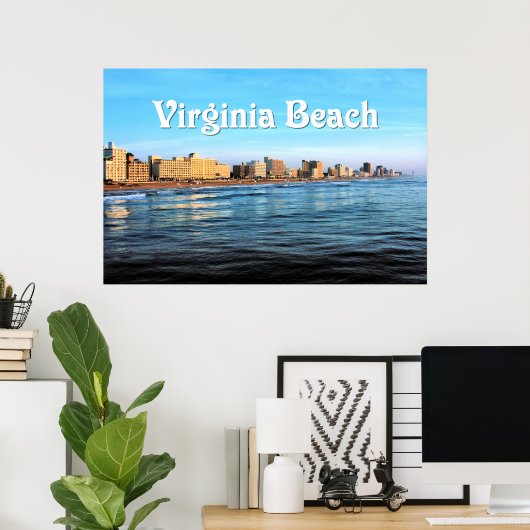 Poster de Virginia Beach (Bureau à domicile)