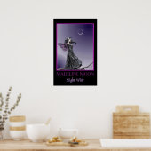 Poster de voeux de nuit (Cuisine)