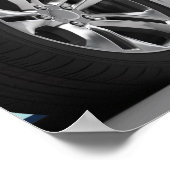Poster de voiture Chiropratique (Coin)